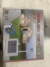 Justpet Wireless Dog Fence M-3 with 2 Collar For Dogs - Open Box