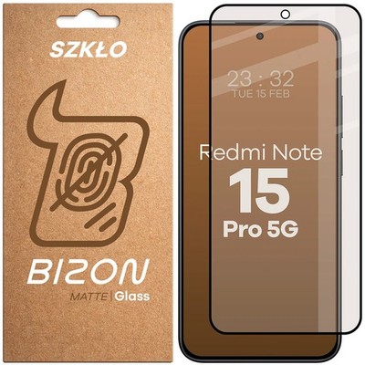 Schutzglas für Xiaomi Redmi Note 15 Pro 5G Bizon Displayschutzglas Hartglas Glas