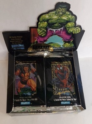 (1) Sealed Pack 1992 SkyBox Marvel Masterpieces Joe Jusko From Sealed Box!