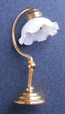 MARKENLOS Puppenstube Lese Tischlampe nicht funktionstüchtig Maßstab 1:12 Miniatur Leuchte 245 Tumdee