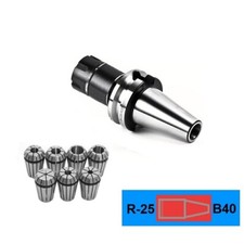  Mandrino porta pinze / frese per tornio / trapano a colonna /attacco B40