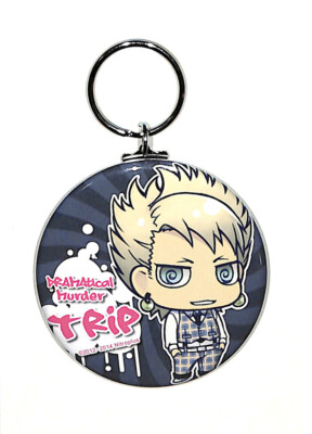 DRAMAtical Murder Keychain Key Chain Trip 2014 Can Badge Navy Button Charm