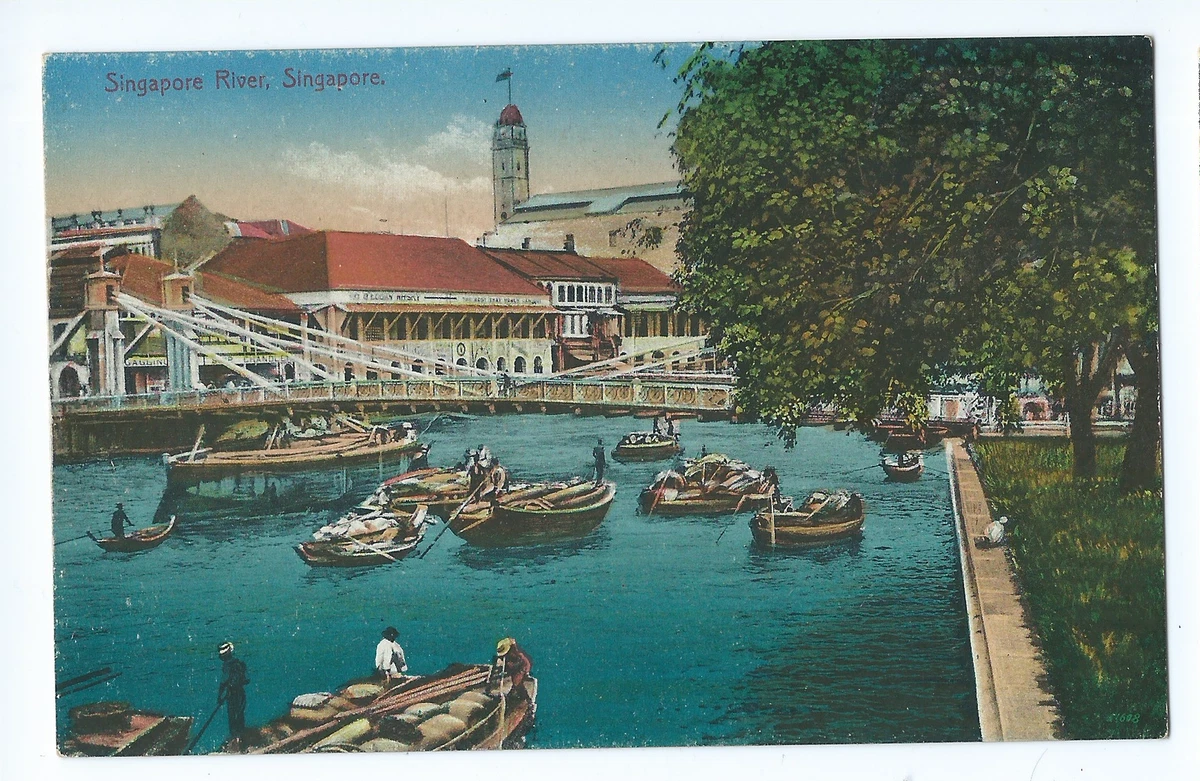 SINGAPORE River Ed. The Continental Stamp Company UNUSED  eBay