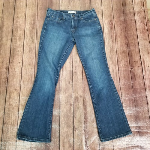 Levis 515 Bootcut Jeans Womens 6 Dark 