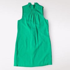 Bcbgmaxazria Green Elika Shift Mini Dress Size M