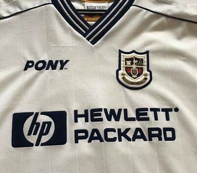 Maillot De Football Vintage Tottenham Hotspur 1997-98 - Domicile, Taille L, Occasion