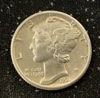1931-P Mercury Dime 10c . AU Almost Uncirculated to Uncirculated