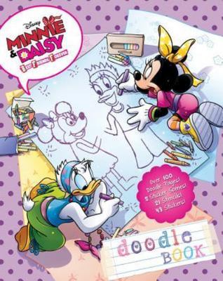 Minnie & Daisy Best Friends Forever Doodle Book [With Stencils] by Disney Books
