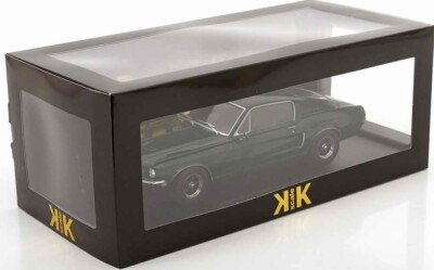 Ford Mustang Bullitt 1968 Figurine Steve Mc Queen Greenlight 1/18 - miniature américaine