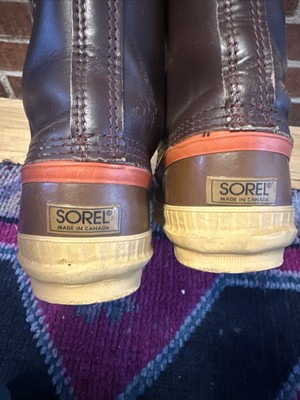 Vintage Original SOREL Kaufman Snow Duck Boot Wool Liner  display picture 1