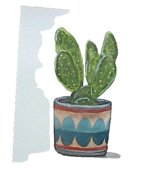 Paper Nature Miniature Art Paintings