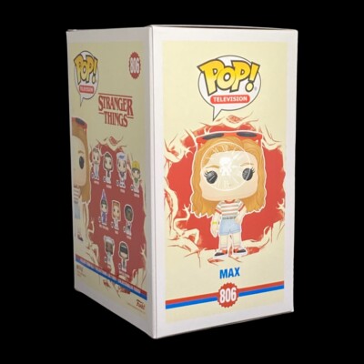 Funko Pop + Protector! TV #806 Stranger Things - Max Mayfield