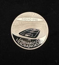 Silberm&uuml;nze Mexiko 1986 - 500 Forint
