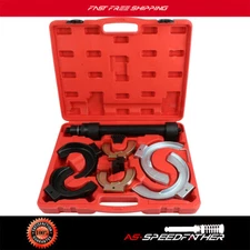 Interchangeable Yokes For Mercedes BMW Coil Spring Compressor Tool Kit