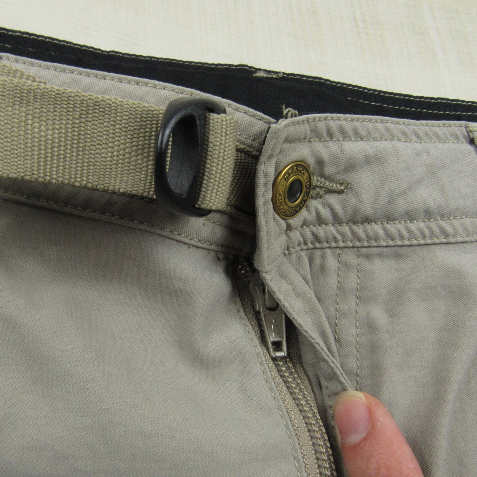 prana zion cargo pockets outdoor hiking nylon tech shorts