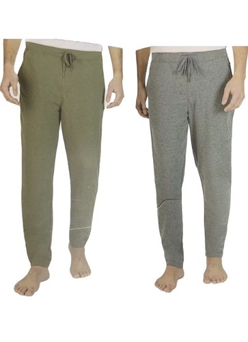 Eddie Bauer Mens 2-Pack Lounge Green And Black Joggers Size XL