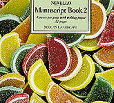 Novello Manuscript Book 2: A5 Querformat Handschrift Papierbuch [Softcover]