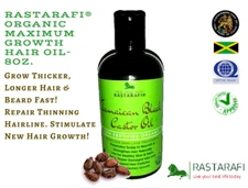 Rastarafi® Premium Beard Oil 8 Oz | Fast Beard Growth
