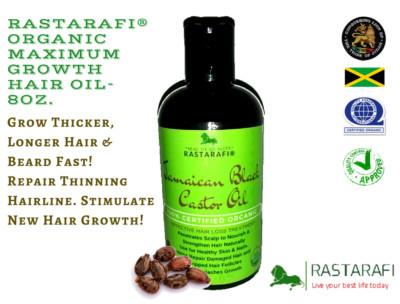 Rastarafi Premium Beard Oil 8 Oz | Fast Beard Growth