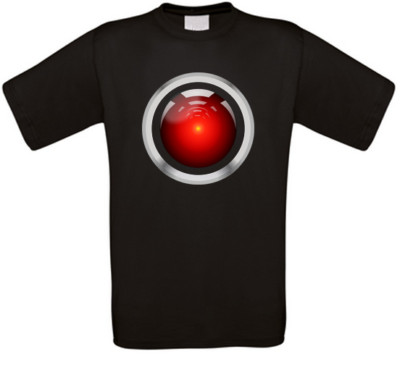 HAL 9000 2001 a Space Odyssey Odyssee im Weltraum Kult T-Shirt alle Größen NEU