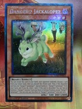 Yugioh Danger!? Jackalope? Prismatic Collector's Rare RA01-EN013 1st Near Mint