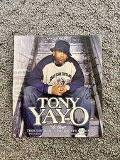 Tony Yayo Autograph Signed 8x10 Promo Flyer ACOA 50 Cent Rap Hip-Hop Eminem