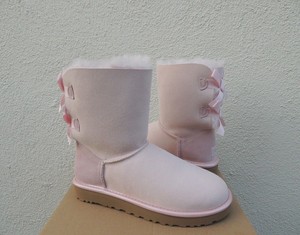 ugg bailey bow metallic rosa
