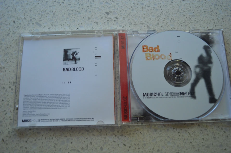 BAD BLOOD RARE SOUND EFFECTS CD! LIBRARY MUSIC - Image 2 of 3