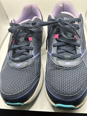Skechers Sport Arch Fit Dlux149686 Womens Sneaker 9.5  Us Navyblue