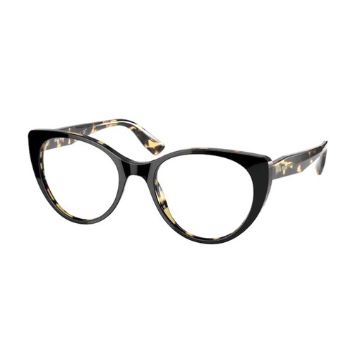 Montatura Occhiali da Vista Donna Miu Miu 06TV 3891O1 Nero a Gatto Cat Eye  Vinta | eBay
