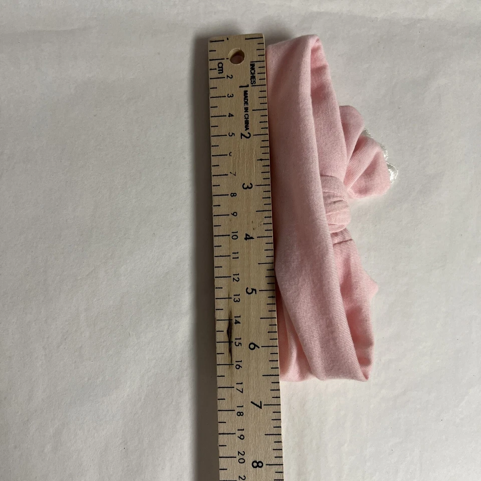 Baby Girl Soft Bow Headband Infant Toddler Bowknot Hairband Head Wrap Headwear - Image 3 of 4