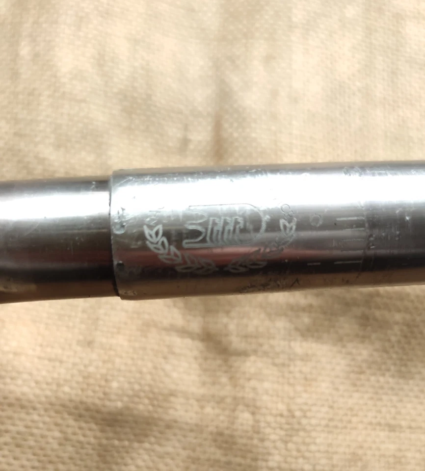 3t Super Competizione anodized grooved dropbar handlebar 26.0mm clamp C-C 40.5cm - Bild 3 von 4