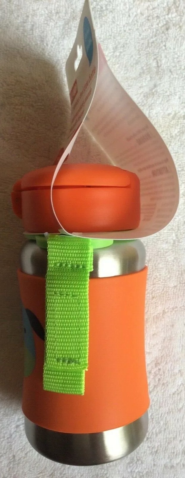 SKIP HOP ZOO STAINLESS STEEL STRAW BOTTLE