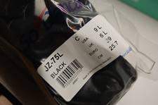 NIB Jada - JZ75L Adult Stretch Canvas Split Sole Jazz Shoe 9 L Black C width