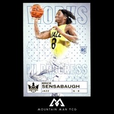 2023-24 Panini Court Kings - Works in Progress #16 Brice Sensabaugh (RC)
