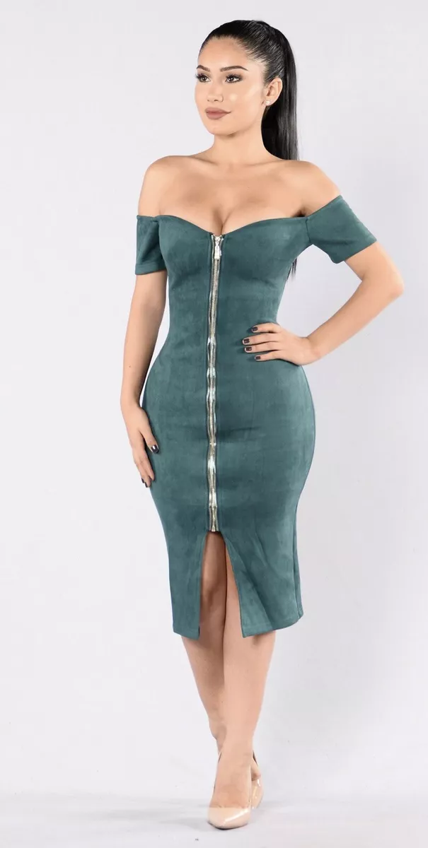 Fashion nova teal clearance dress