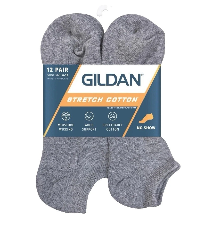 Gildan Meias Esportivas masculinas