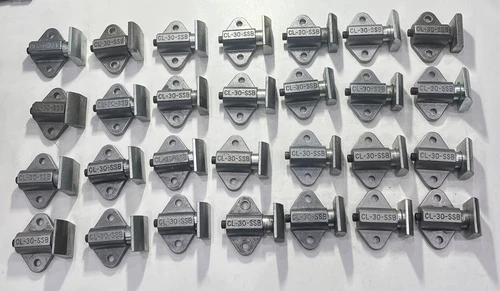 Carr-Lane Spring Stop Button, Flat Face, CL-30-SSB Used