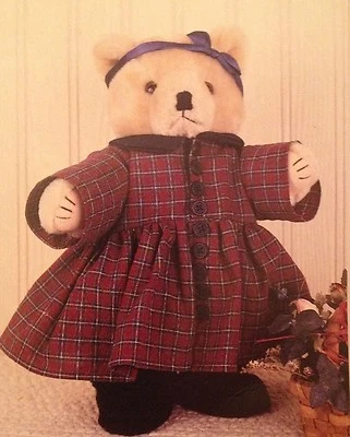 TENDER HEART TREASURES Treasured Toggery Country Gal "Callie Joe" bear or doll outfit for 12"