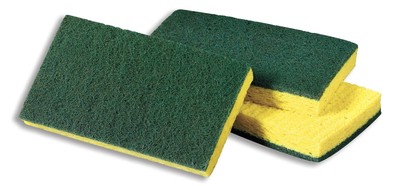 -Brite Medium Duty Scrubbing Sponge 74 6.1 in x 3.6 in x 0.7 in 20/Case