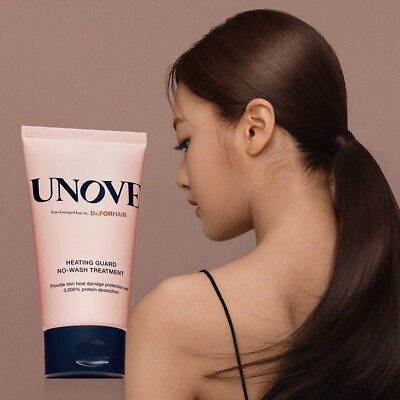 UNOVE Dr.FORHAIR Heating Guard No Wash Treatment 4.97oz/147ml  with Damaged Hair