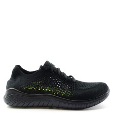 Size 9 5 Nike Free Rn Flyknit 18 Black Anthracite For Sale Online Ebay