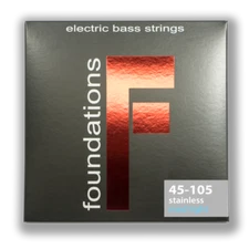 S.I.T Foundations Stainless Steel Bass Guitar Strings; gauges 45-105