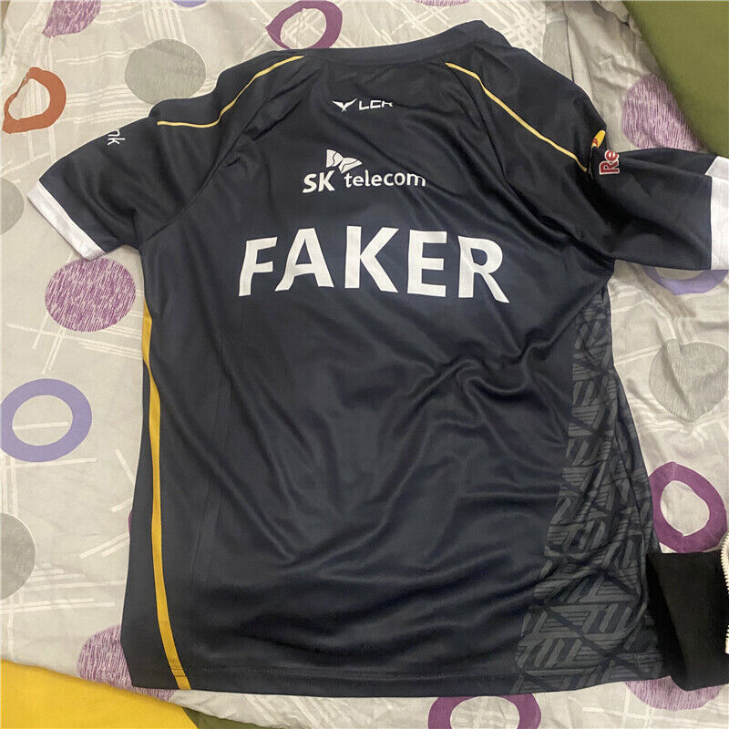2024 LCK S13 Uniform Jersey Team T1 Faker TShirt LOL World