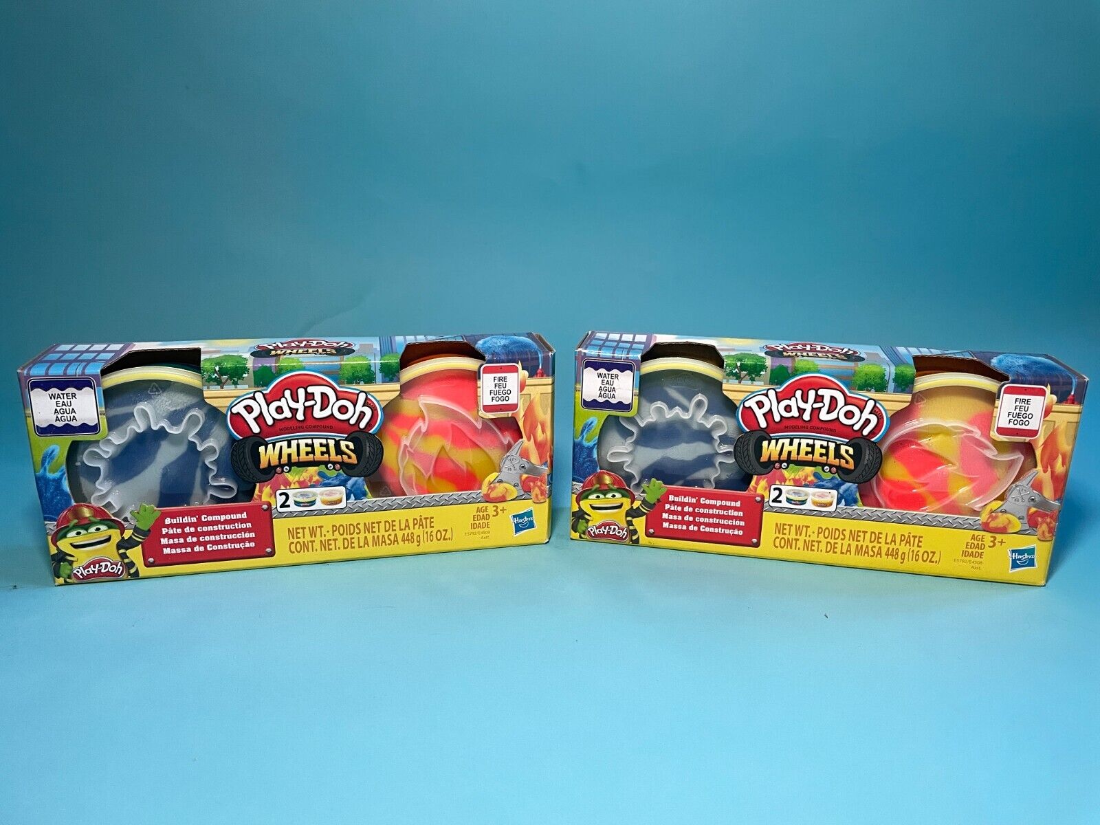 Play-Doh Wheels - Fogo E Água - Hasbro - E5792