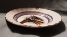 Vintage Mid Century Ceramic Porcelain Horse Ashtray Trinket Gold Trim 5.5" — photo 5