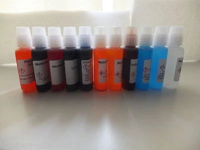 KITCHEN-CHEMISTRY Chemical Indicators Microscopy Stains & Dyes Solutions Iodine Biuret Benedict's