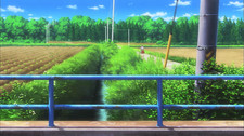 Landscape non biyori anime Custom Gaming Mat Desk