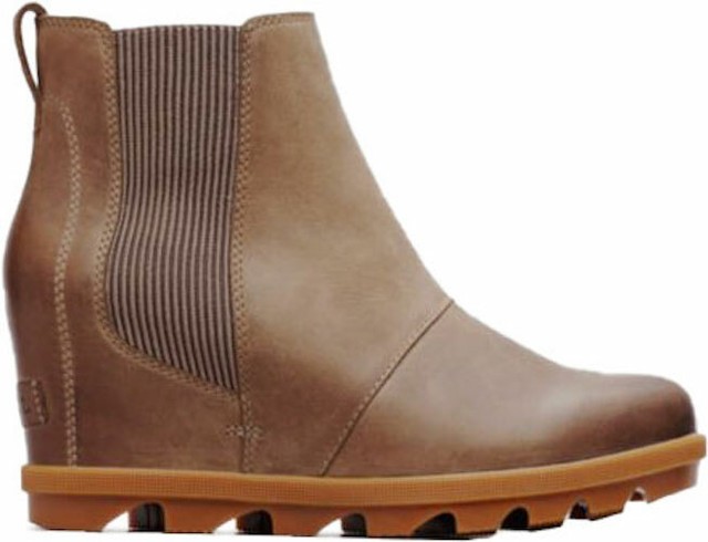 sorel lea wedge black