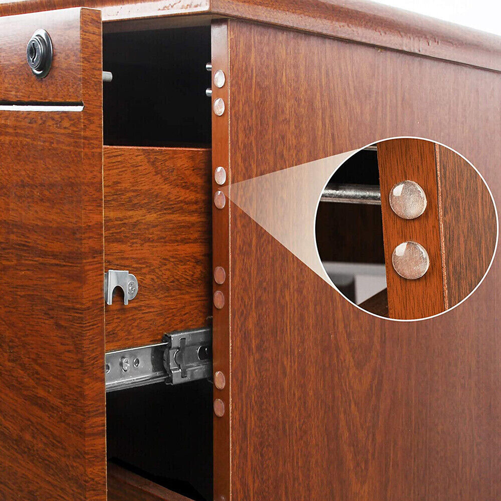 KITCHEN DOOR BUFFER PADS ADHESIVE RUBBER FEET BUMPER STOPS DOTS